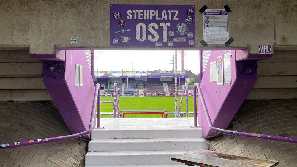 Blick in das Stadion