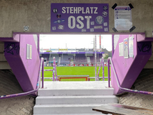 Blick in das Stadion